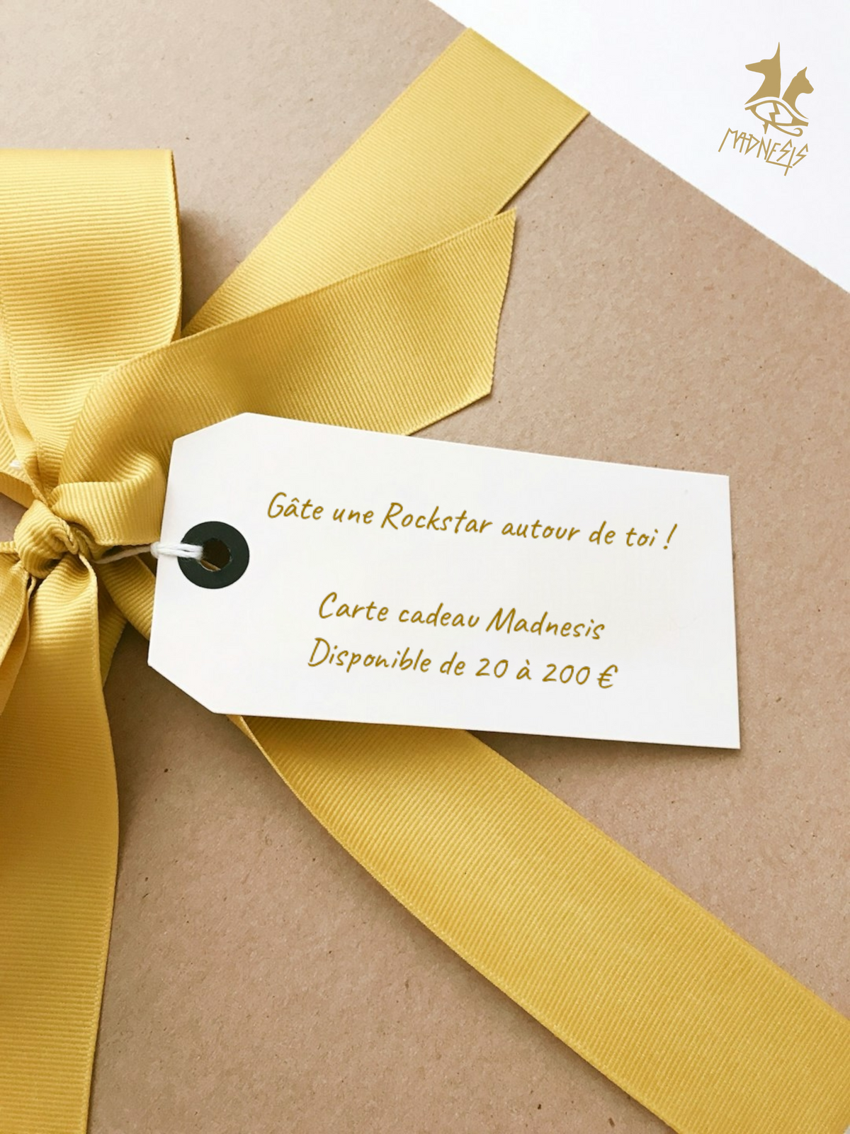 Carte cadeau Madnesis