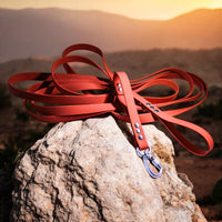 Longe pour chien en Biothane, résistante, education canine ou randonnée, mousqueton en aluminium, pour chiot et grands chiens, pour mantrailing - Madnesis